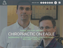 Tablet Screenshot of chirofirst.ca